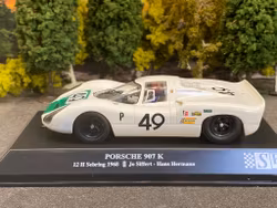 Skala 1/32 An. Slotcar fr SRC: Porsche 907K #49 12 H Sebring 1968