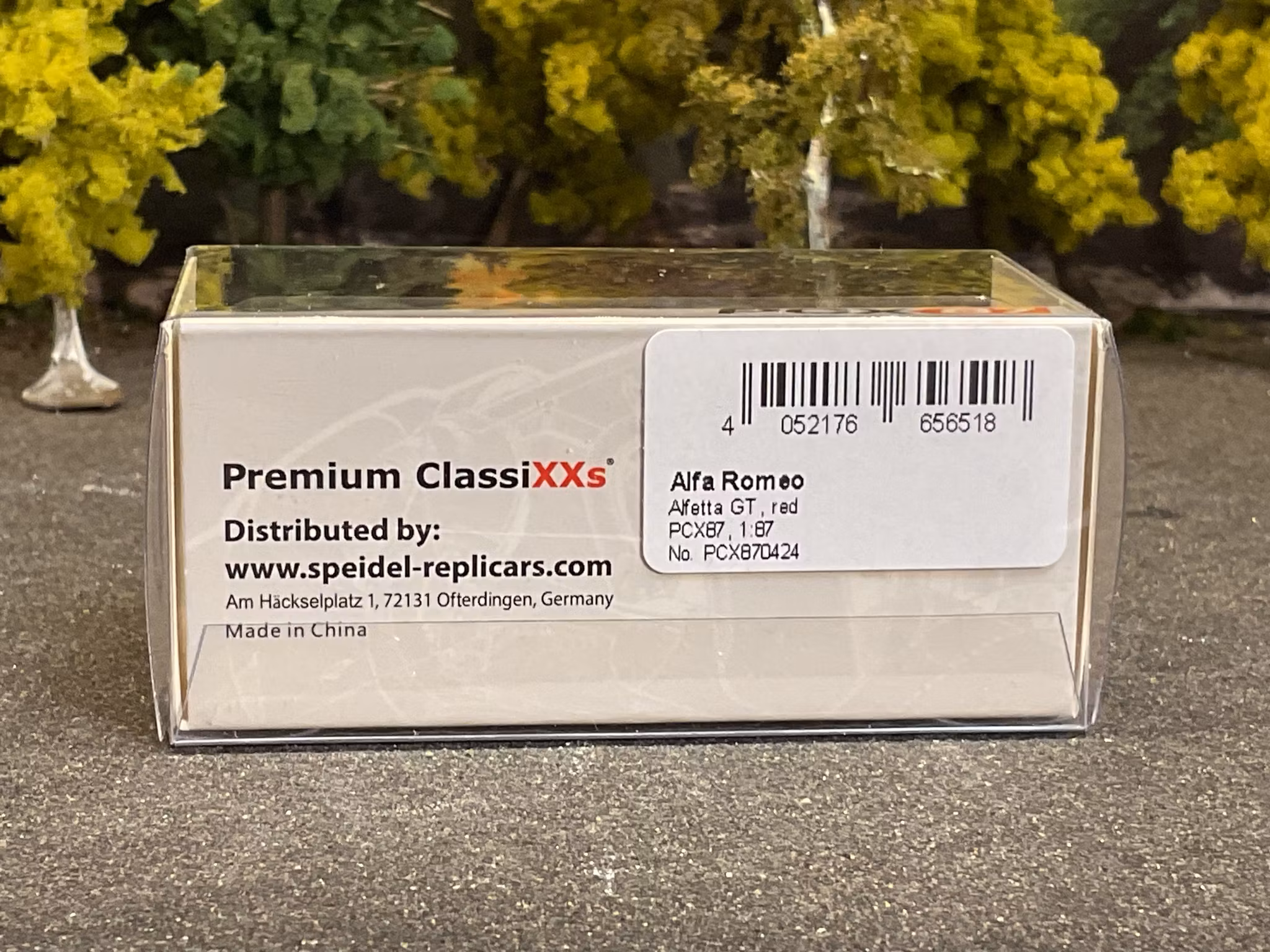 Skala 1/87 - Alfa Romeo Alfetta GT, Red fr PCX87