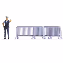 NOCH 16519 Skala H0, Tiny Scenes ‘Police Operation’