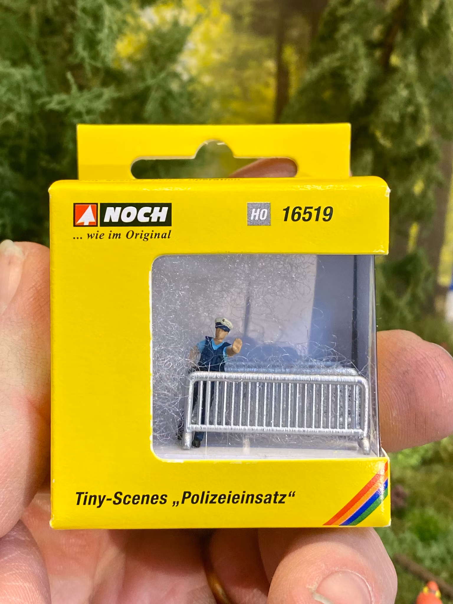 NOCH 16519 Skala H0, Tiny Scenes ‘Police Operation’