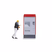 NOCH 16529 Skala H0, Tiny Scenes ‘On the Platform’