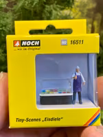 NOCH 16511 Skala H0, Tiny Scenes ‘Ice Cream Parlour’