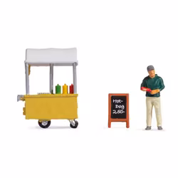NOCH 16505 Skala H0, Tiny Scenes ‘Hotdog Van’