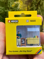 NOCH 16505 Skala H0, Tiny Scenes ‘Hotdog Van’