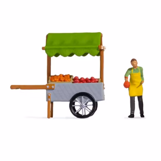 NOCH 16501 Skala H0, Tiny Scenes ‘Fruit Stall’  