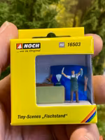 NOCH 16503 Skala H0, Tiny Scenes ‘Fish Stall’