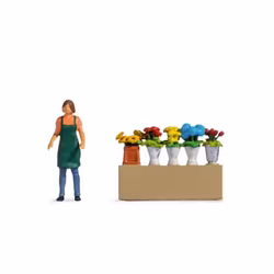 NOCH 16502 Skala H0, Tiny Scenes ‘Flower Stall’