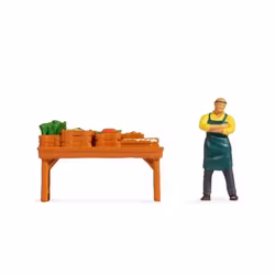 NOCH 16500 Skala H0, Tiny-Scenes ‘Vegetable Stall’