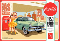 Skala 1/25 -53' FORD VICTORIA HARDTOP W/COCA-COLA MACHINE fr AMT