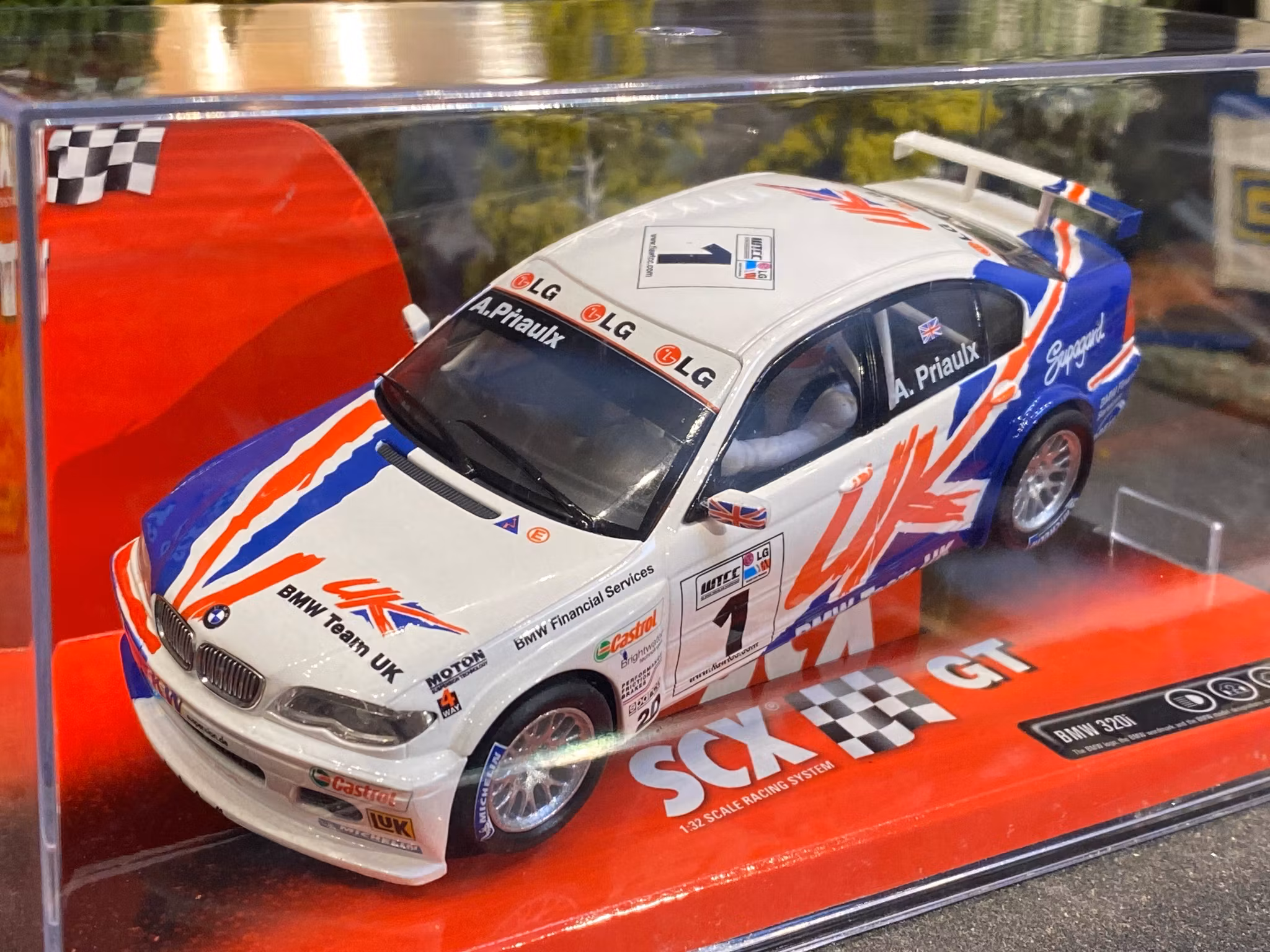 Skala 1/32 Analogue Slot Car fr SCX: BMW 320i