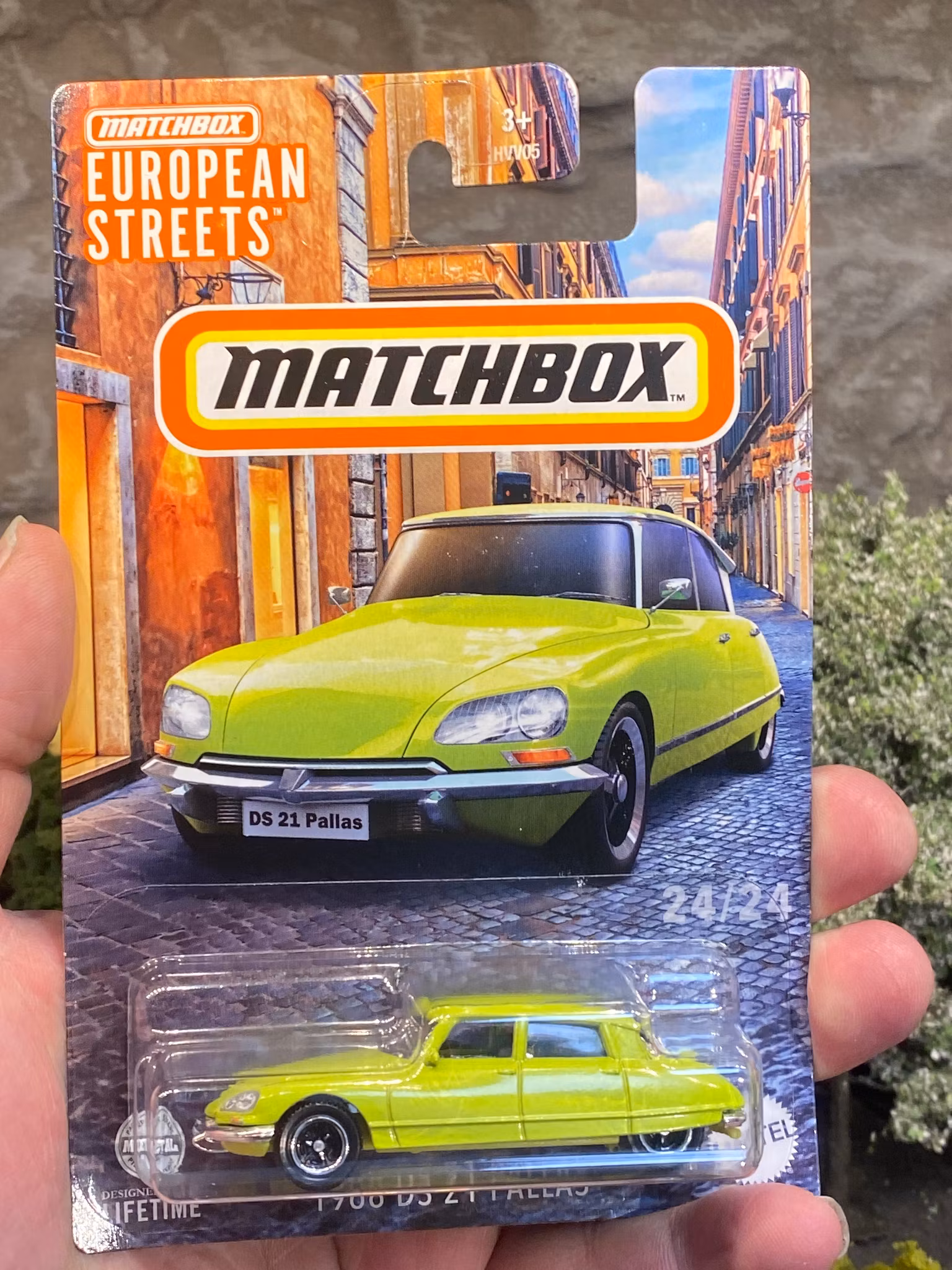 Skala 1/64 Matchbox, European Streets: Citroen DS 21 Pallas 1968'