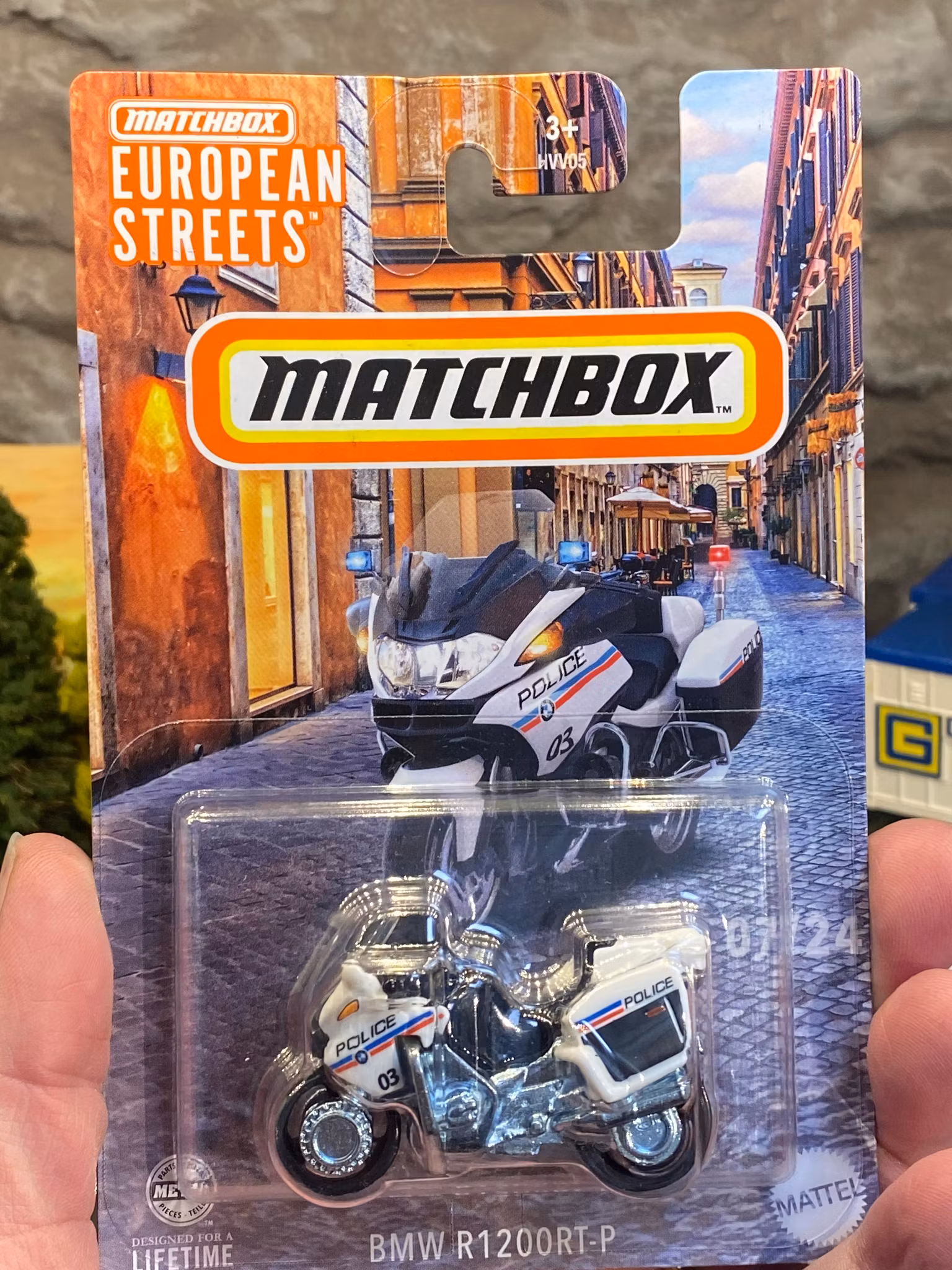 Skala 1/64 Matchbox, European Streets: BMW R1200RT Police