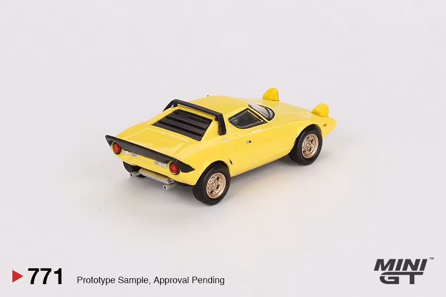 Skala 1/64 Lancia Stratos HF Stradale Azzuro Chiaro fr MINI GT (771)