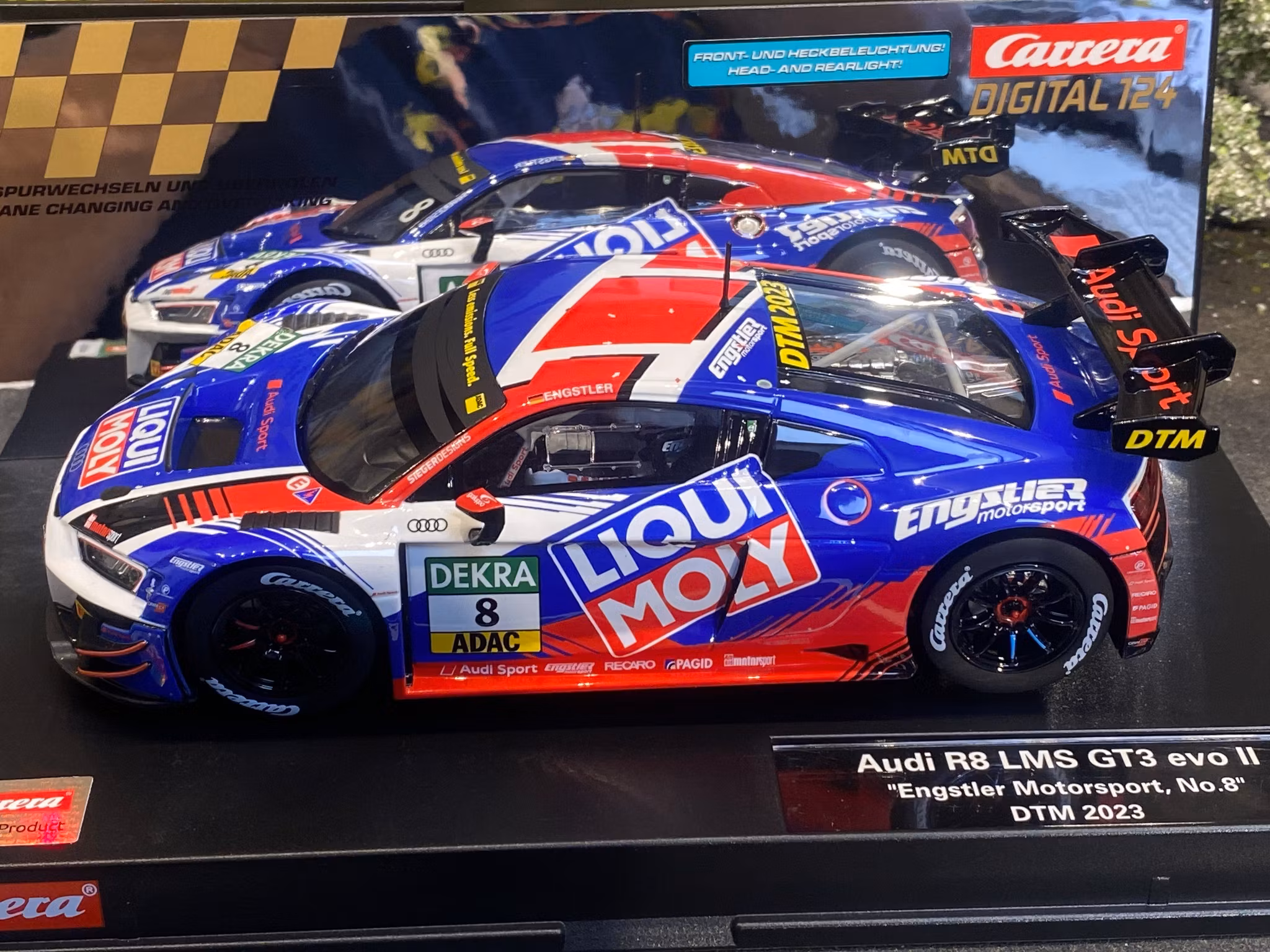 Skala 1/24 Digital/An. slot car fr Carrera: AUDIi R8 LMS GT3 evo II 'Engstler Motorsport