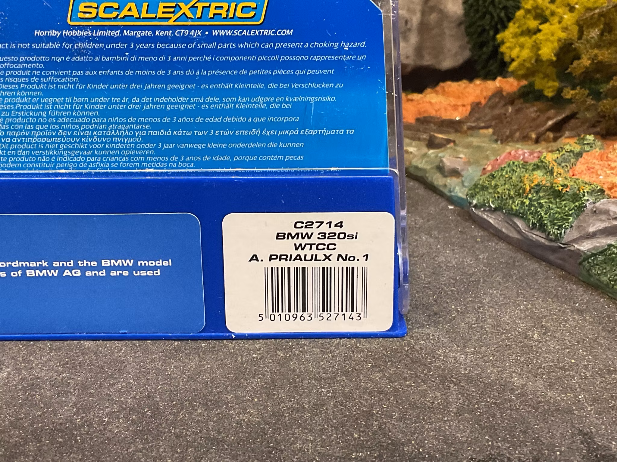 Skala 1/32 Analogue Slotcar - BMW 320si WTCC #1 A Priaulx fr Scalextric
