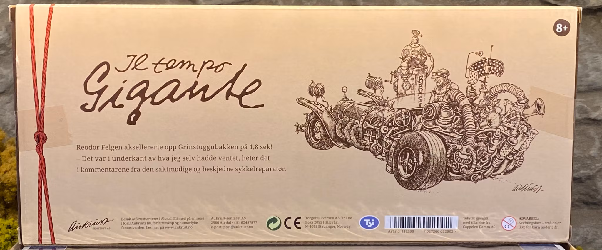 Skala 1/18 Il Tempo Gigante fr TSI för Aukrust Centeret AS