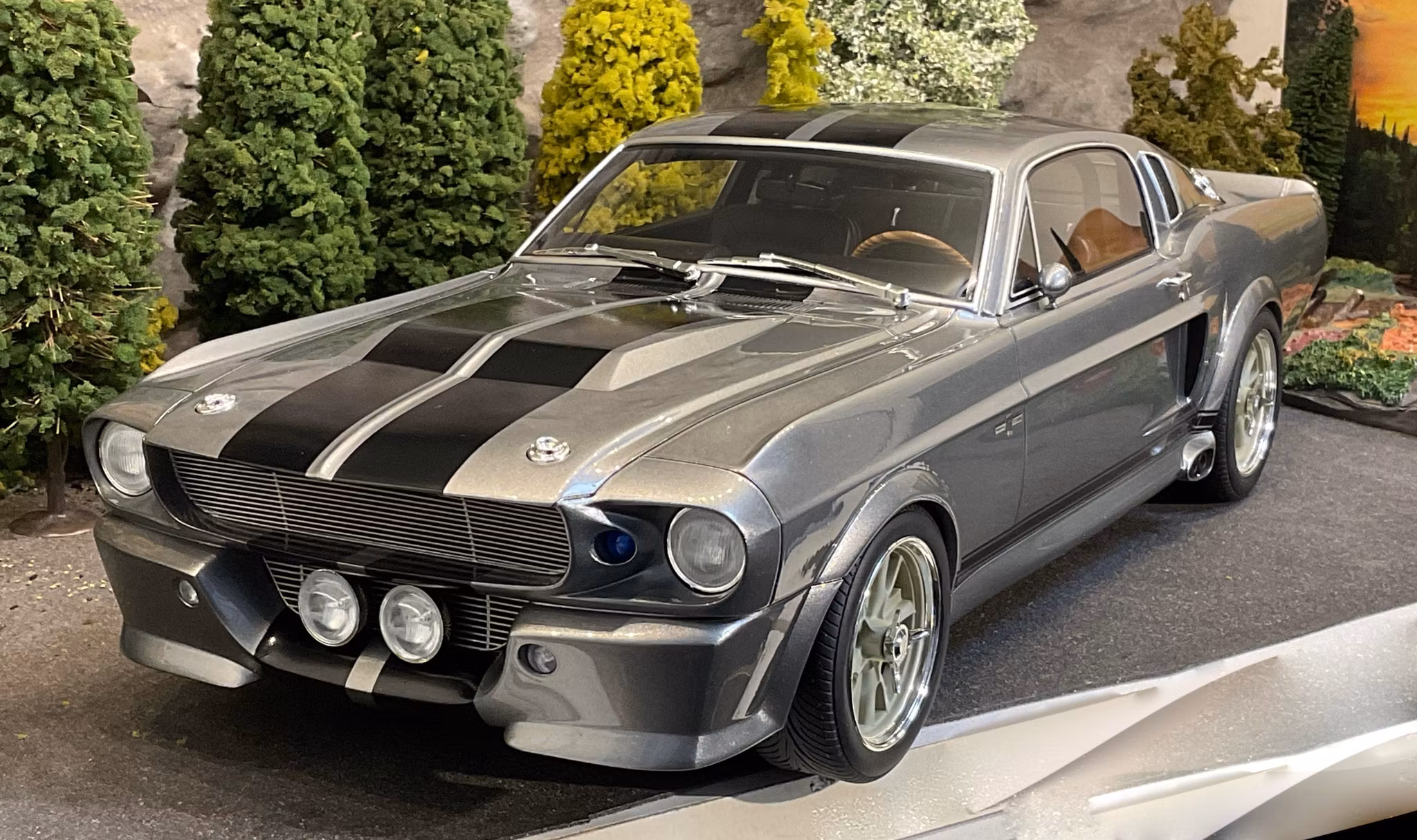 Skala 1/12 1967 Ford Mustang “Eleanor” (Gone in 60 Seconds) fr Bespoke Collection by Greenlight