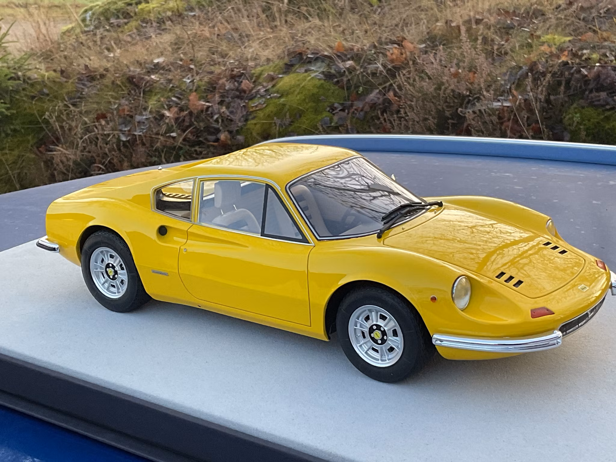 Skala 1/12 Ferrari Dino 246 GT, Yellow fr TOP Marques, 250 pcs ww