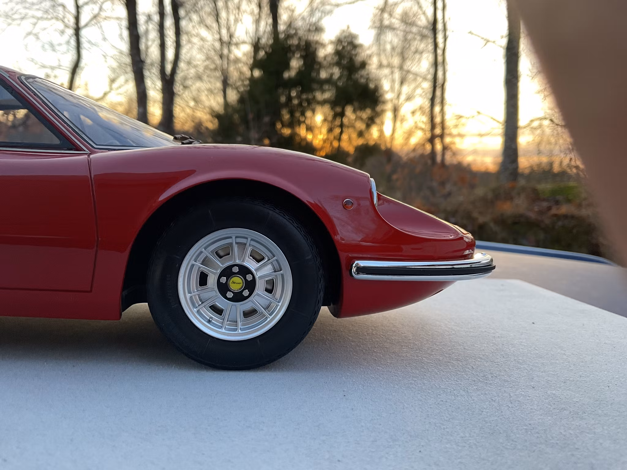 Skala 1/12 Ferrari Dino 246 GT, Red fr TOP Marques, 250 pcs ww