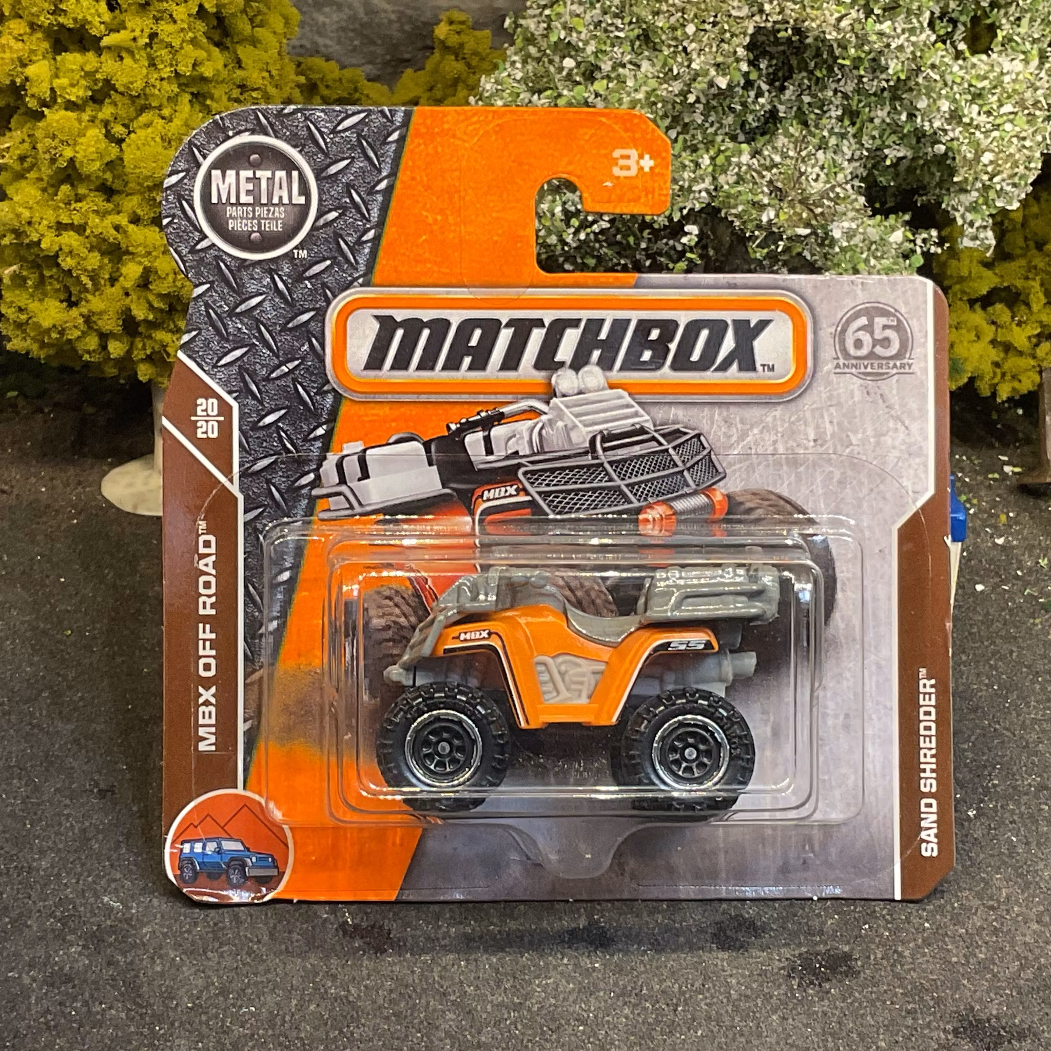 Skala 1/64 Matchbox - MBX OFF ROAD - Sand Shredder