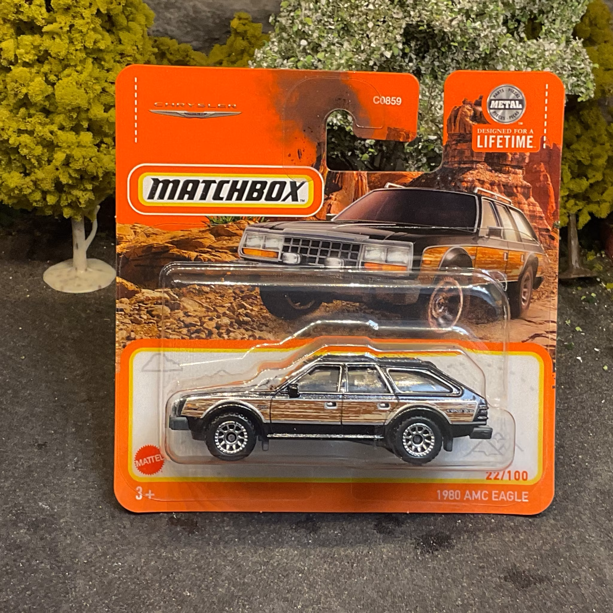 Skala 1/64 Matchbox: AMC Eagle 1980