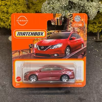 Skala 1/64 MATCHBOX "Lifetime" - Nissan Sentra, red