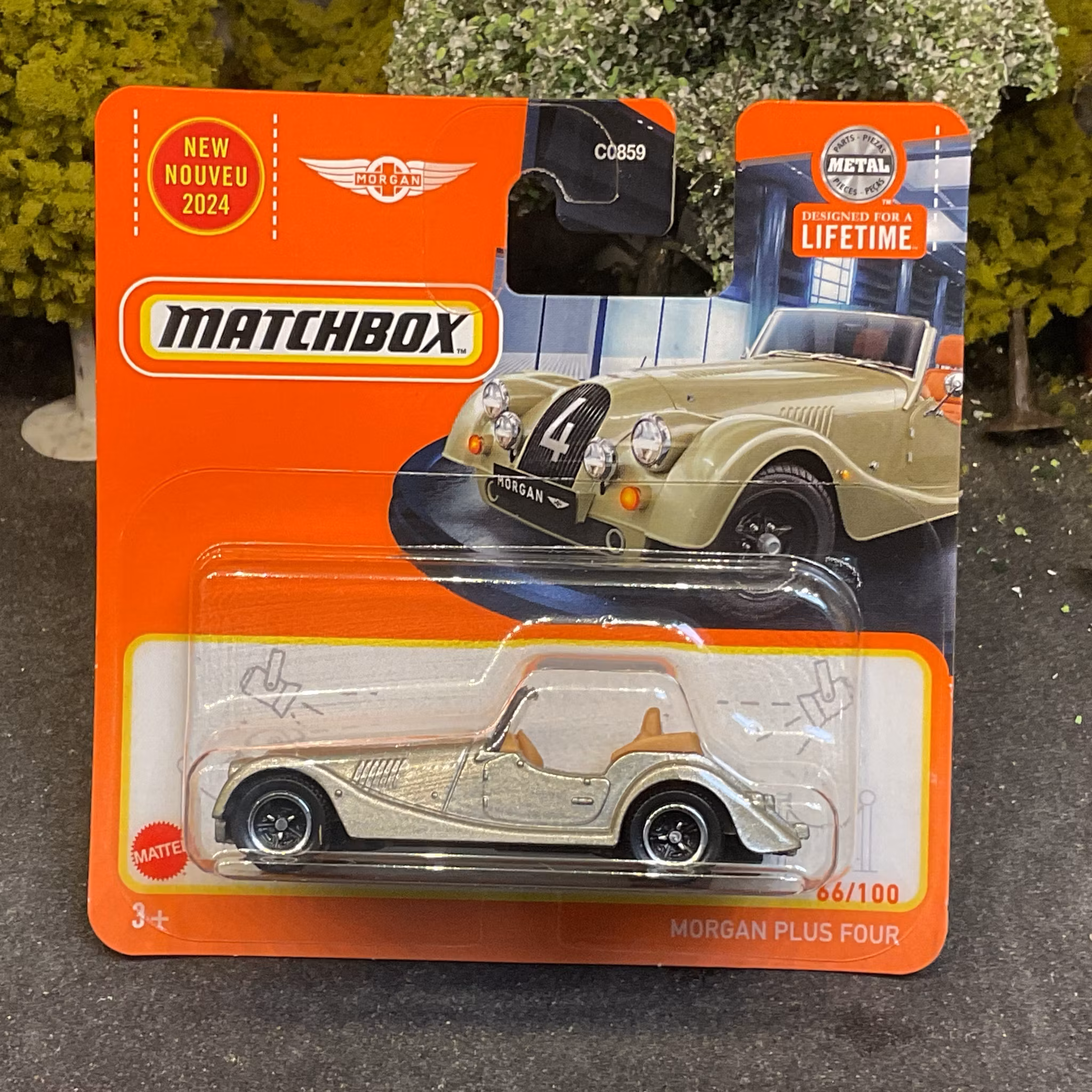 Skala 1/64 MATCHBOX "Lifetime" - Morgan Plus Four