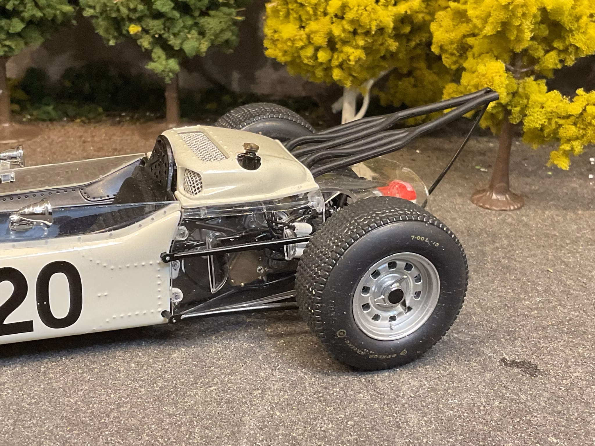 Skala 1/20 HONDA RAF - 271 #20 GP 1964 fr Ebbro - Grand Prix Legends 08MDC