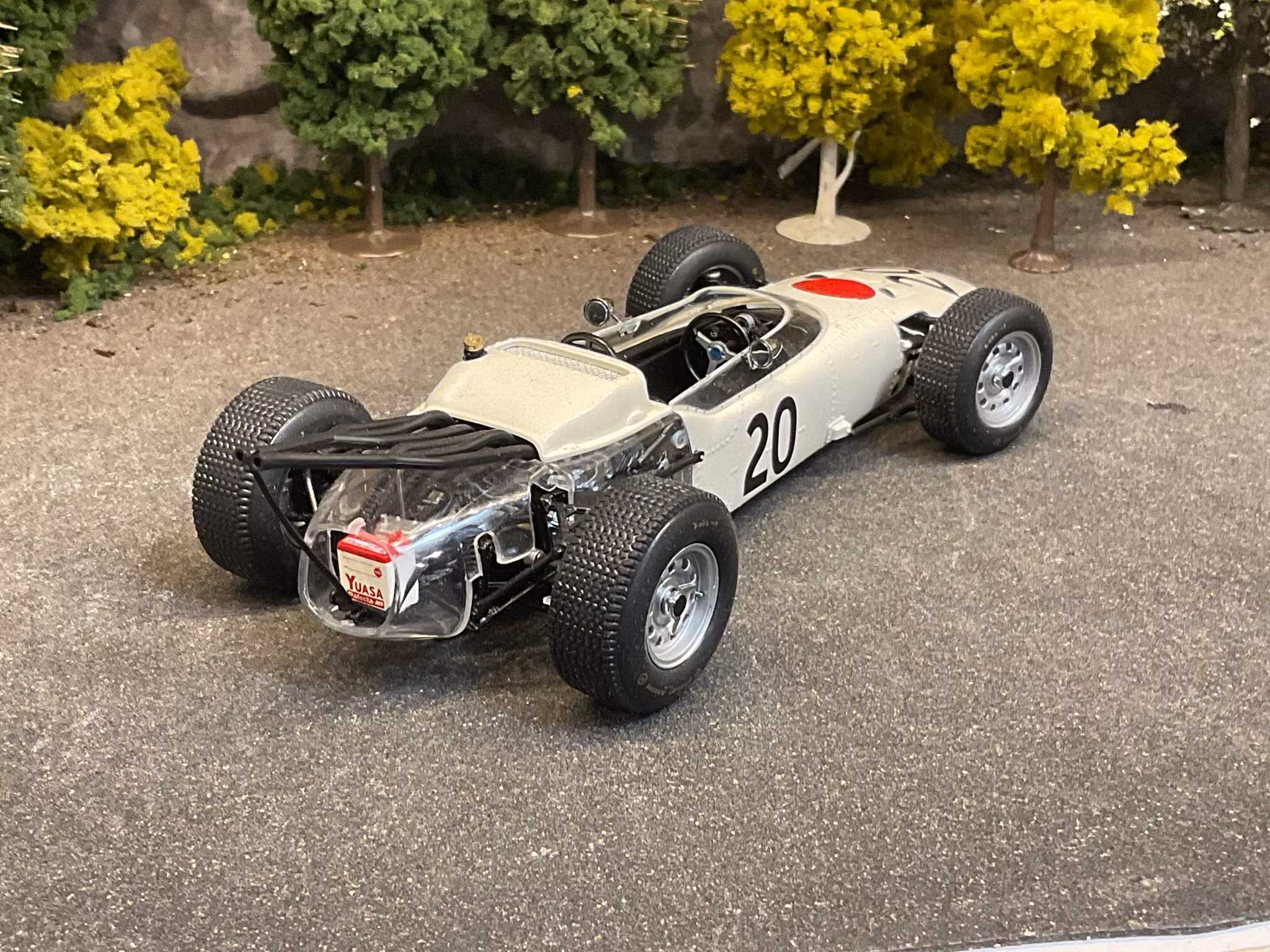 Skala 1/20 HONDA RAF - 271 #20 GP 1964 fr Ebbro - Grand Prix Legends 08MDC