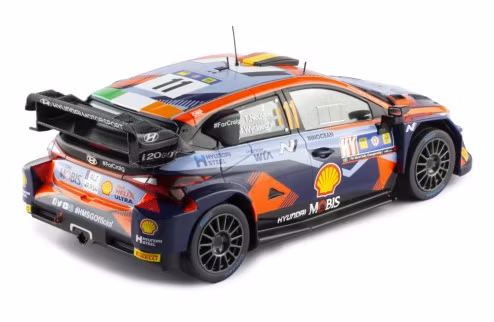 Scale 1/18 HYUNDAI i20 N Rally1 #11 T.Neuville - M.Wydaeghe Winner Central European Rally 2023 fr IXO Models