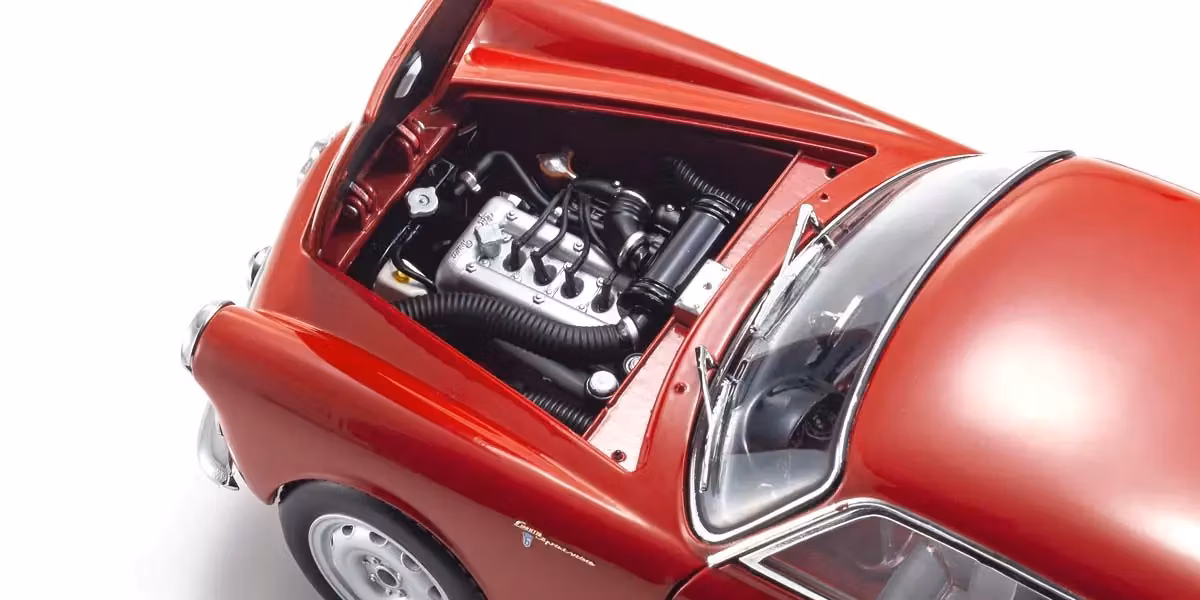 Skala 1/18 Alfa Romeo Giulietta Sprint Veloce Red (KS08957VR) fr Kyosho