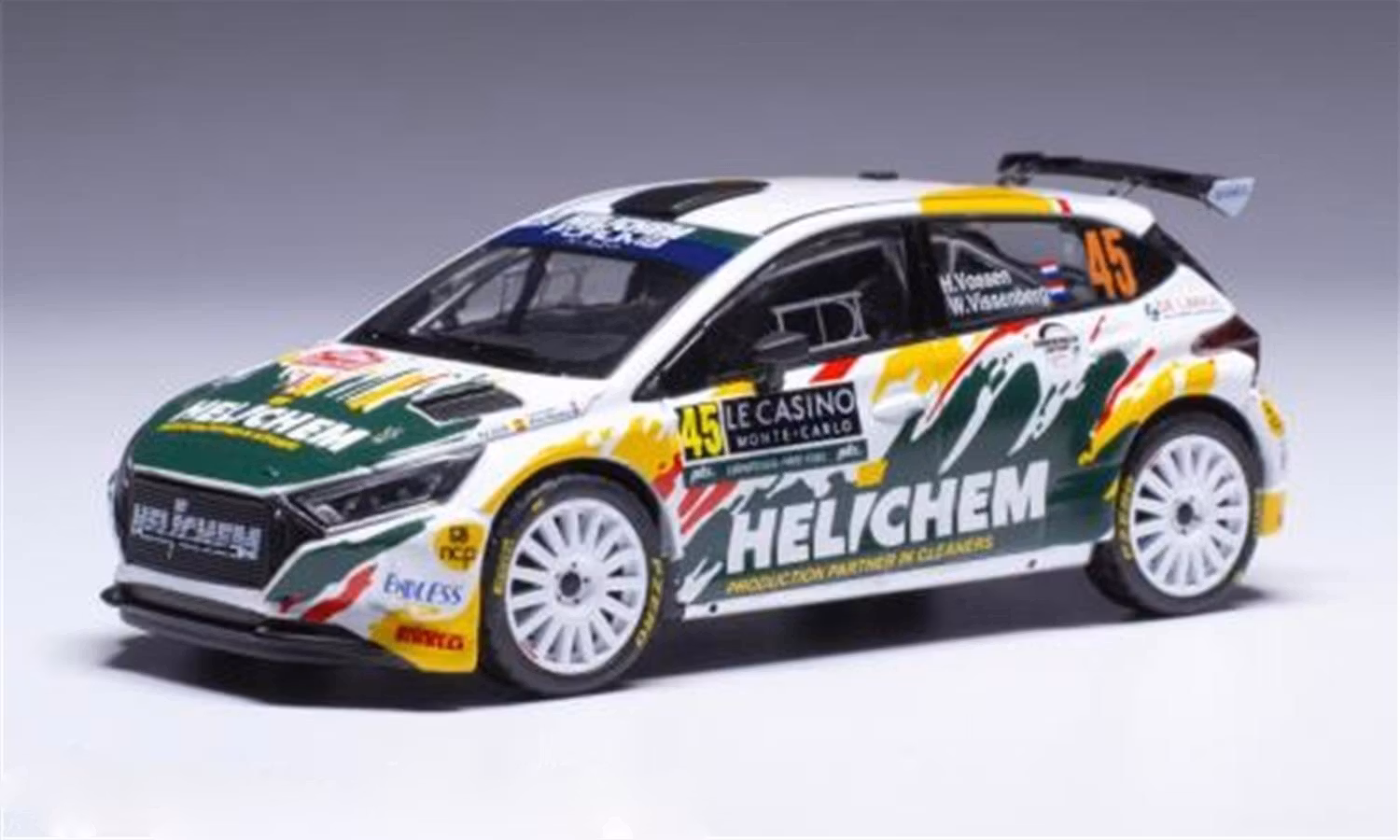 Skala 1/43 - Hyundai i20 N Rally2 Monte-Carlo 2024 fr IXO Models (RAM920PLQ.22)