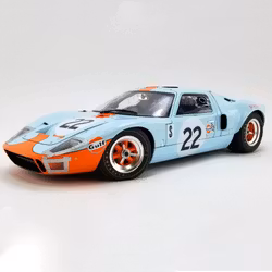 Skala 1/12 #22 1969 Ford GT40 MKI - 1969 Sebring 12 Hours Champion fr Acme Masterpiece Collection