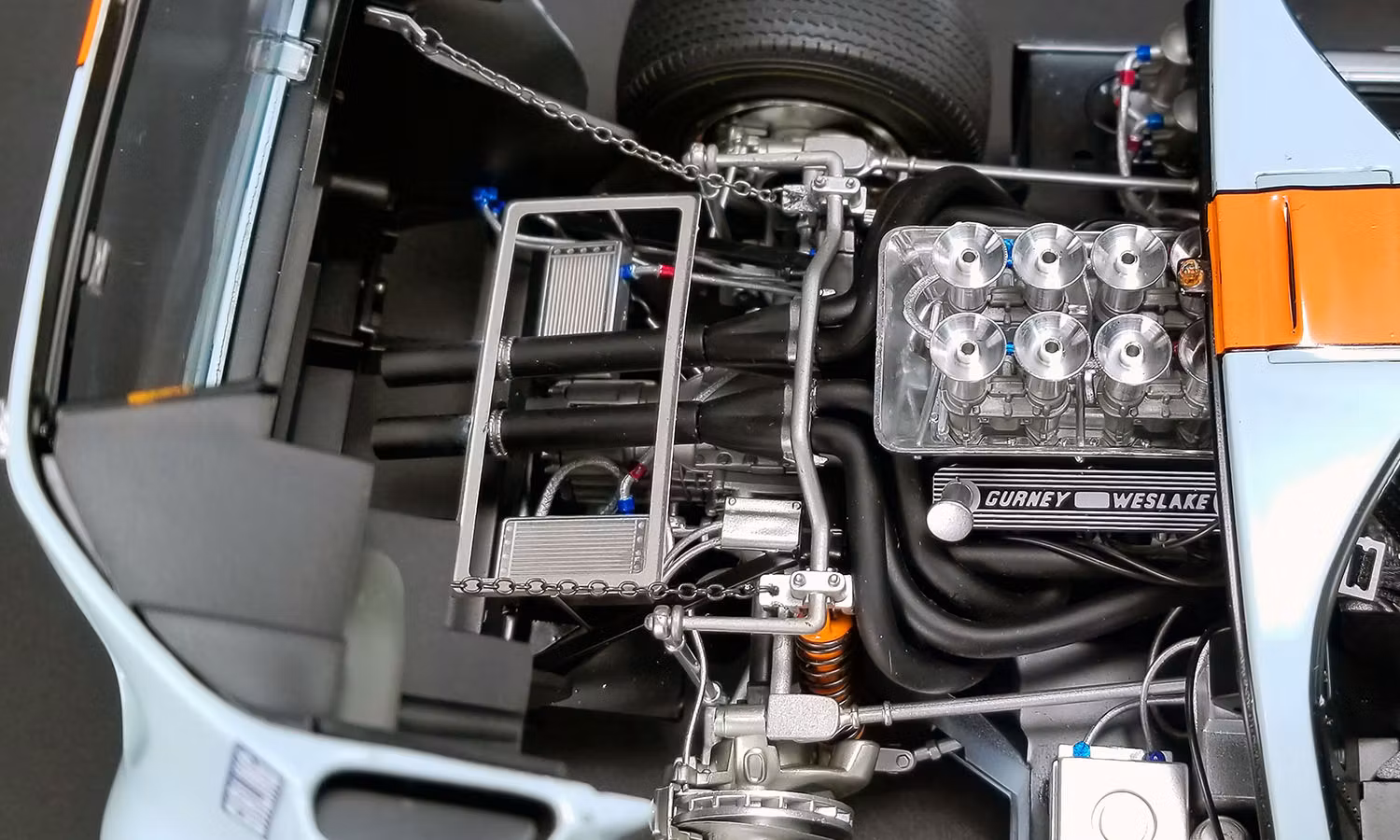 Skala 1/12 #6 1969 Ford GT40 MKI - 1969 Le Mans Champion fr Acme Masterpiece Collection