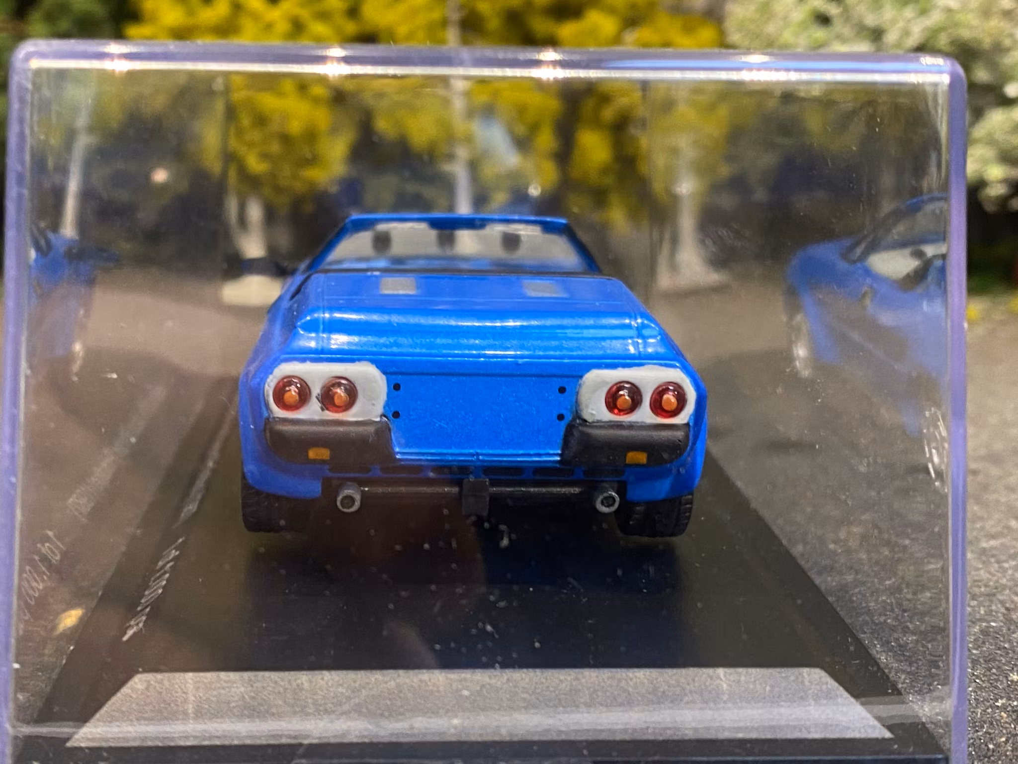 Skala 1/43 Lamborghini Jalpa Spider Prototipo 1987, blue fr WhiteBox 1 of 1000 ex