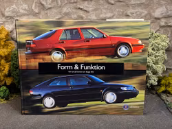 Form & Funktion - Vår syn på konsten att bygga bilar - SAAB, i mycket gott skick på svenska