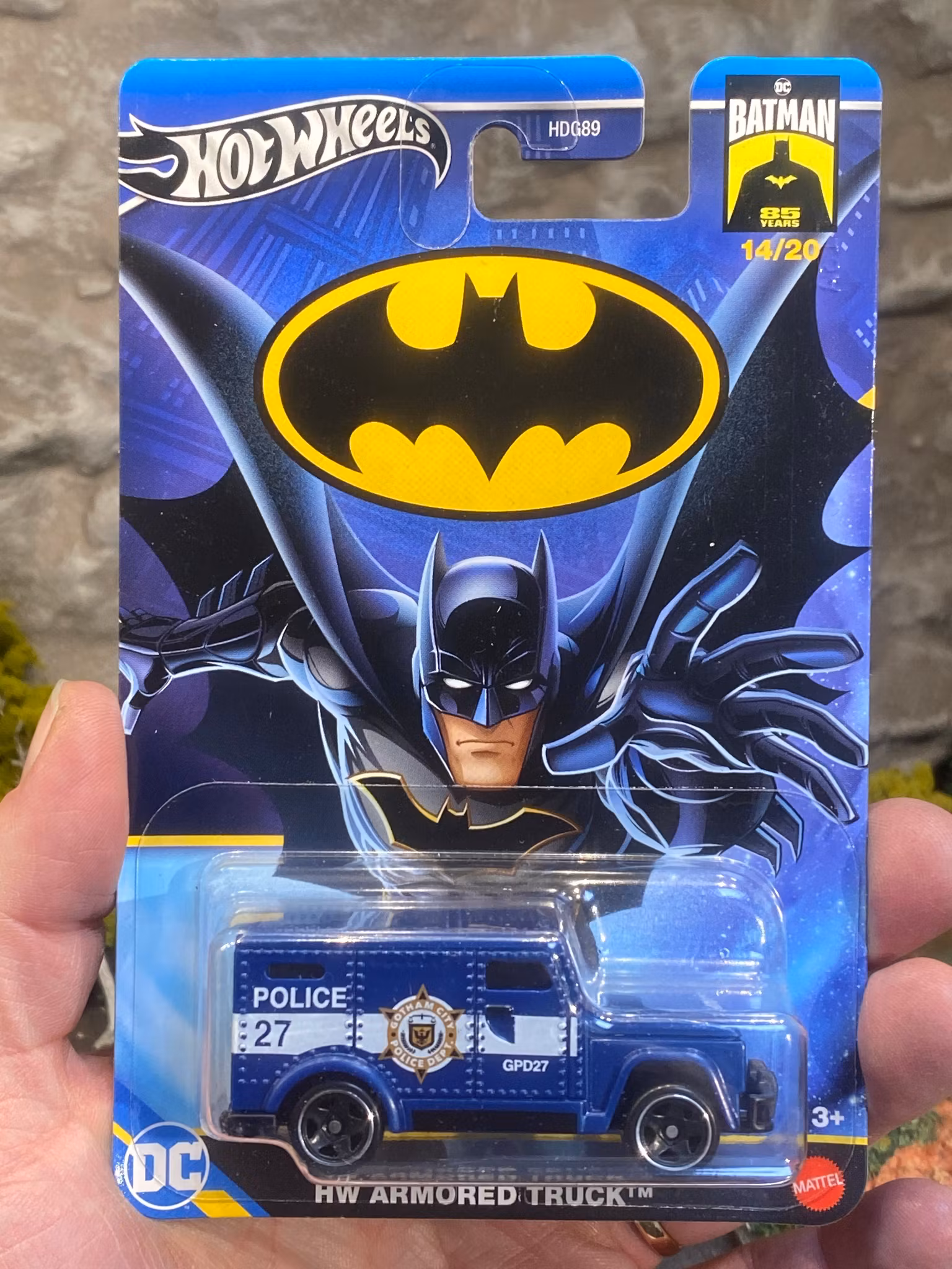 Skala 1/64 Hot Wheels DC: Batman - HW Armored Truck