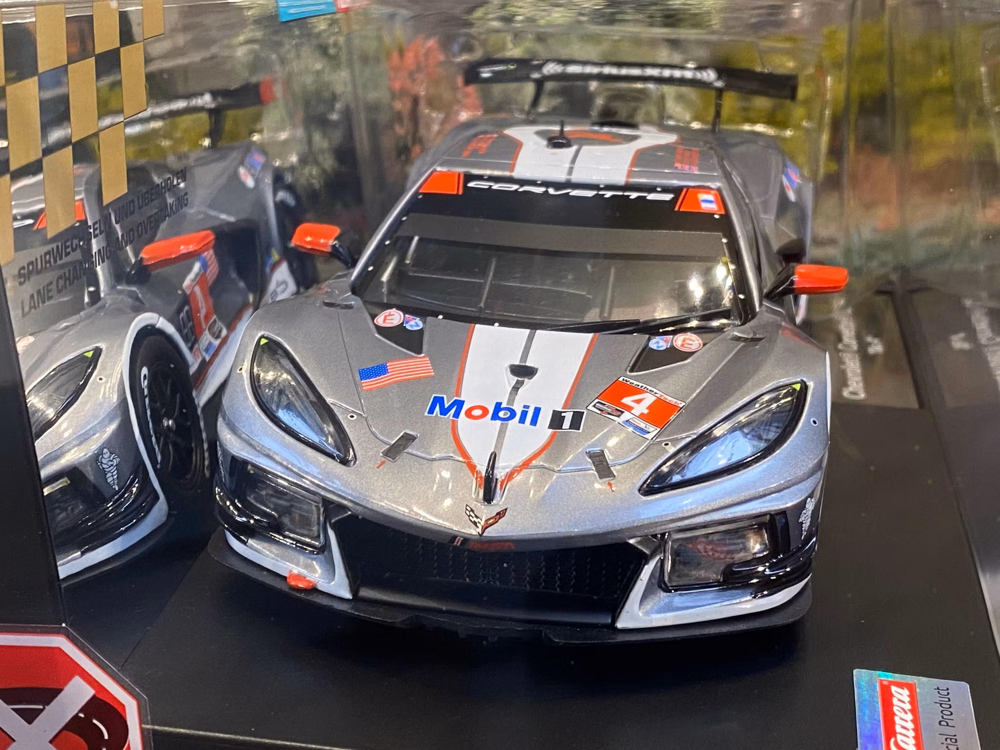 Skala 1/24 Digital/An. slot car fr Carrera: Chevrolet Corvette C8.R "No.4"