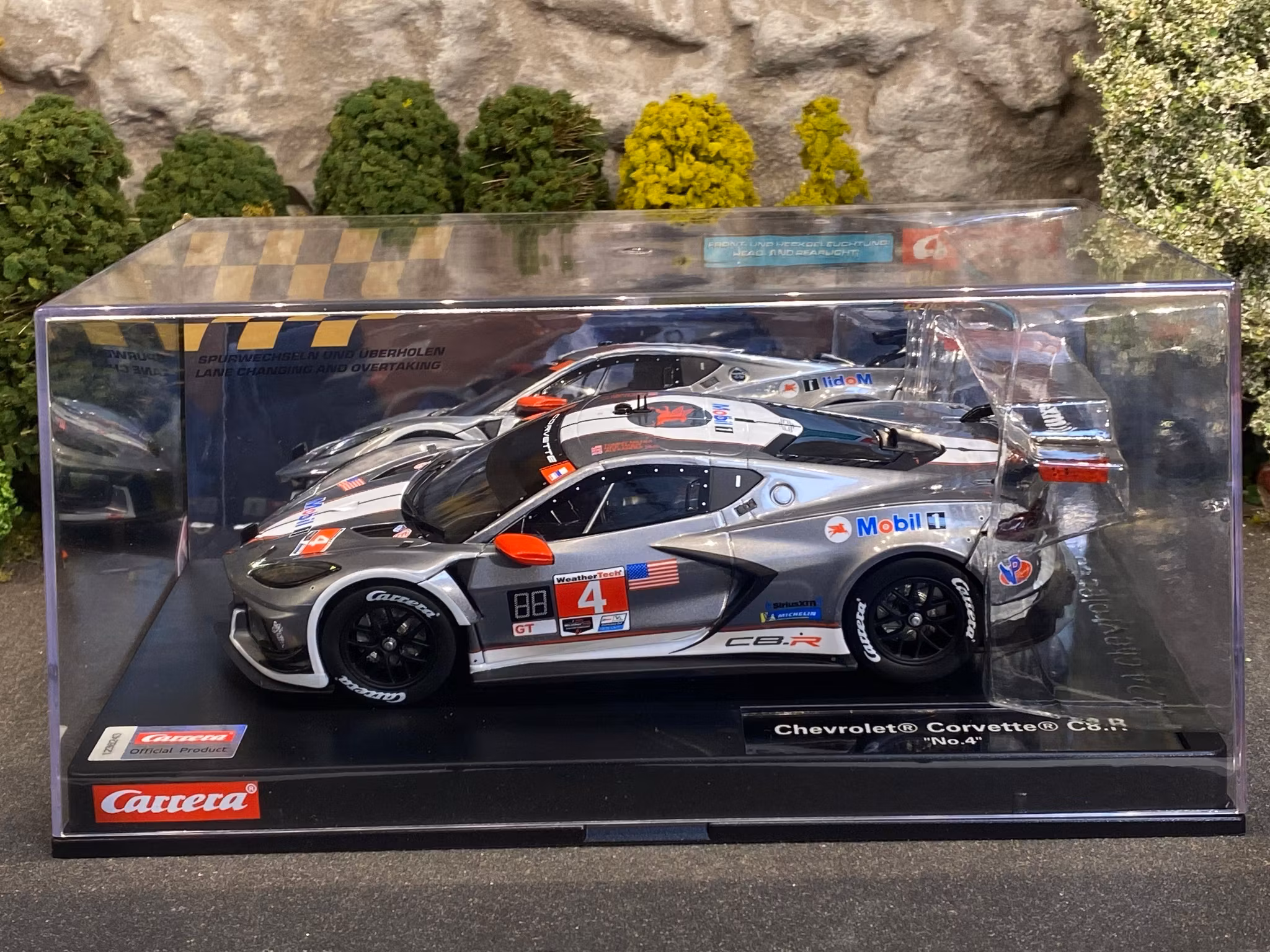 Skala 1/24 Digital/An. slot car fr Carrera: Chevrolet Corvette C8.R "No.4"