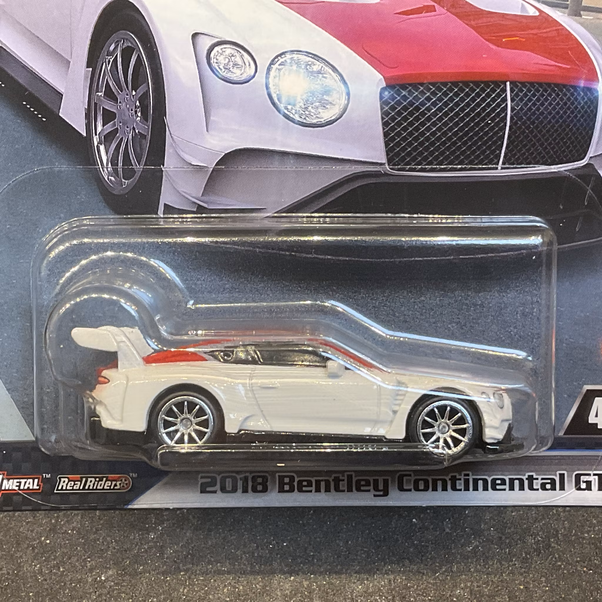 Skala 1/64 Hot Wheels Premium "Fast & Furious": Bentley Continental GT3 2018'