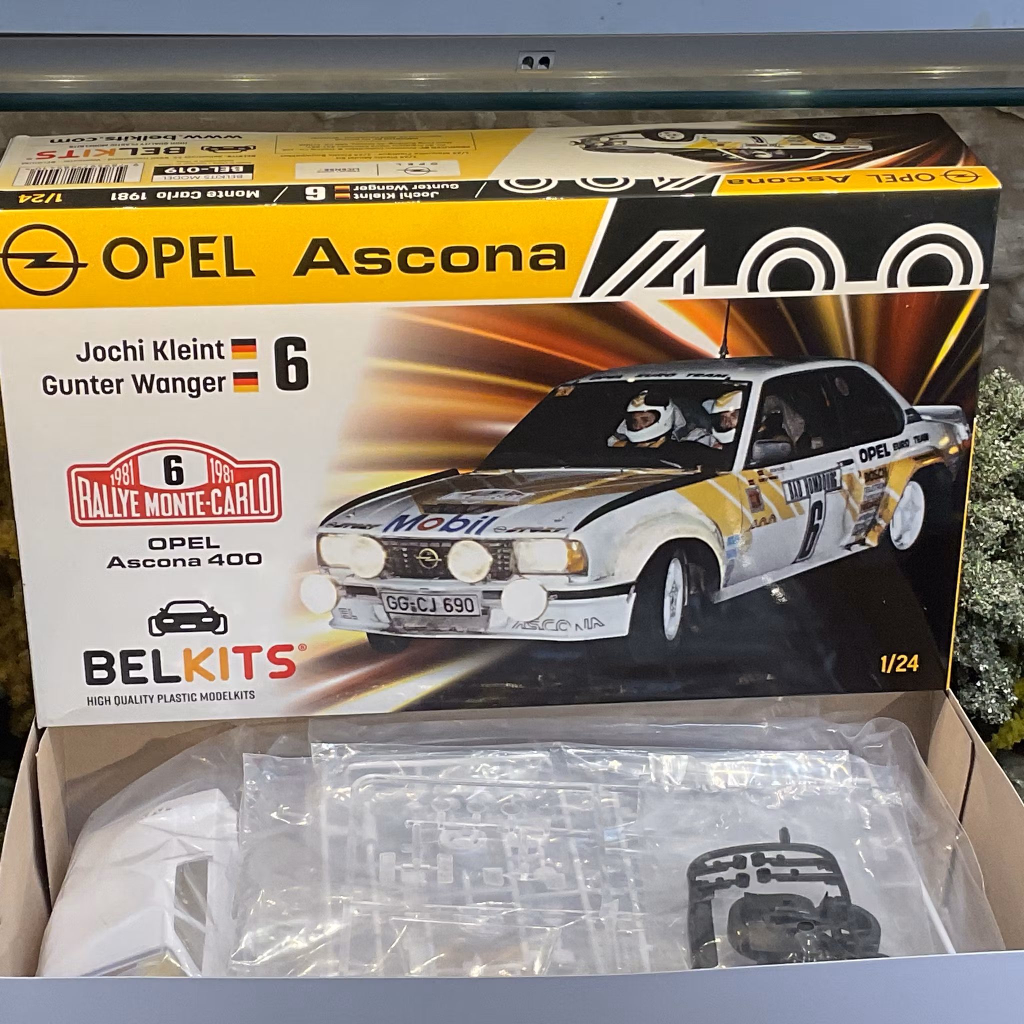 Skala 1/24 OPEL ASCONA 400 81' RALLYE MONTE-CARLO fr BELKITS