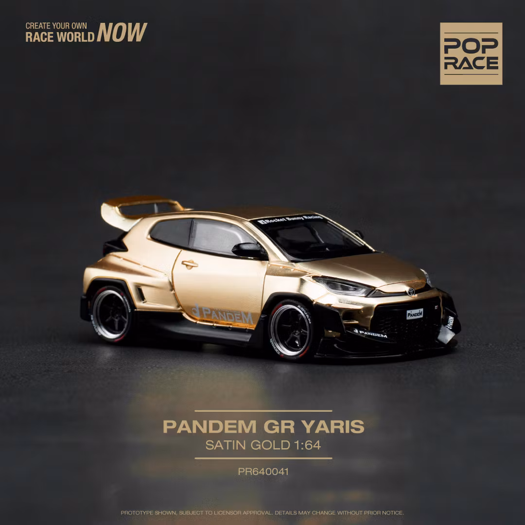 Skala 1/64 Pandem GR Yaris (PR64-41) fr Pop Race