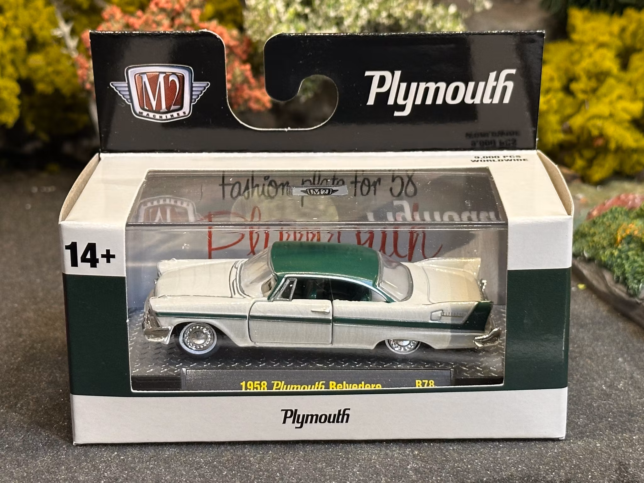 Skala 1/64 M2 - Machines: Plymouth Belvedere 1958