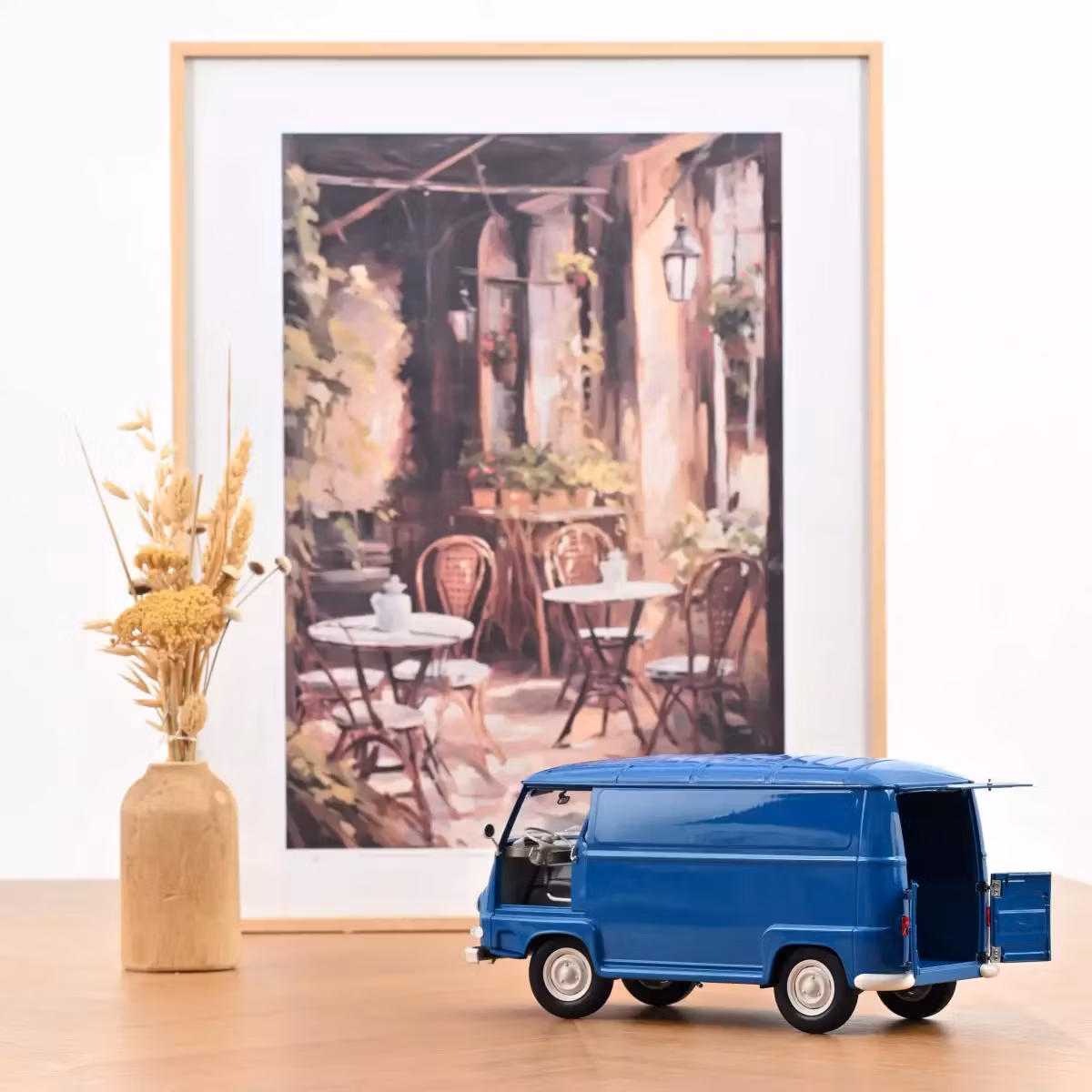 Skala 1/18 Renault Estafette 1967 Saviem Blue fr Norev