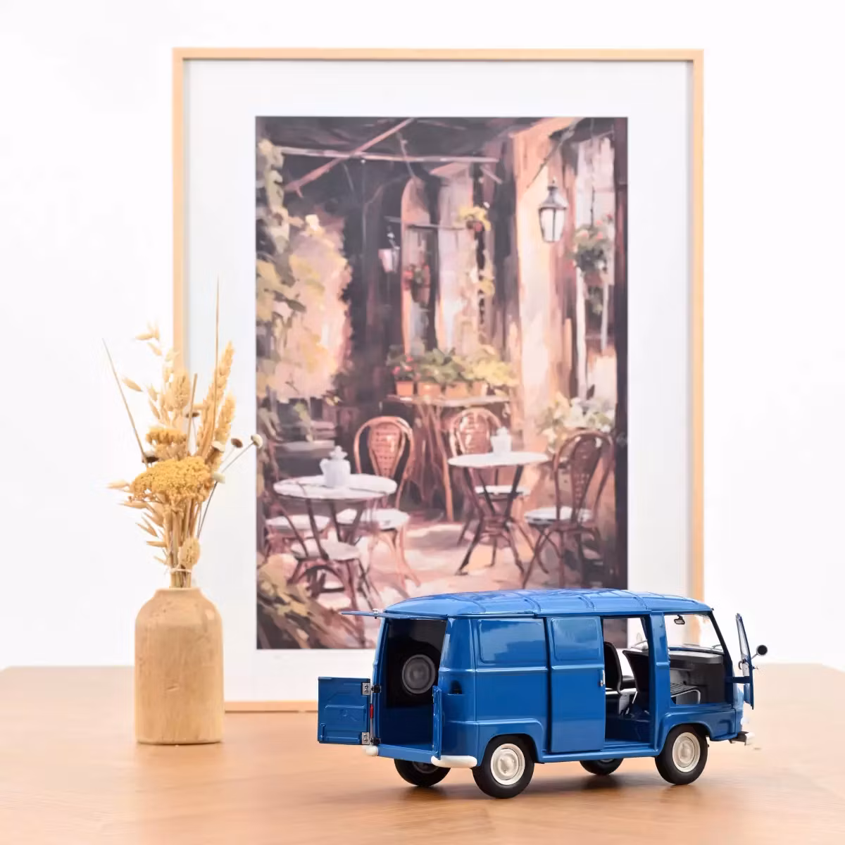 Skala 1/18 Renault Estafette 1967 Saviem Blue fr Norev
