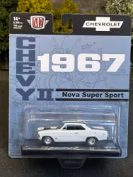 Skala 1/64 M2 - Machines: 1967 Chevrolet Nova SS White
