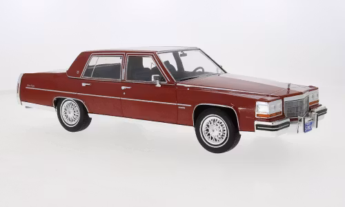 Skala 1/18 Cadillac Fleetwood 1982, Red fr MCG/Model Car Group