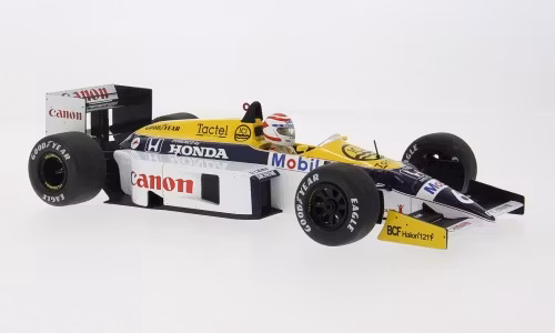 Skala 1/18 Williams FW11 #6 N.Piquet, Brazilian GP 86' fr MCG/Model Car Group
