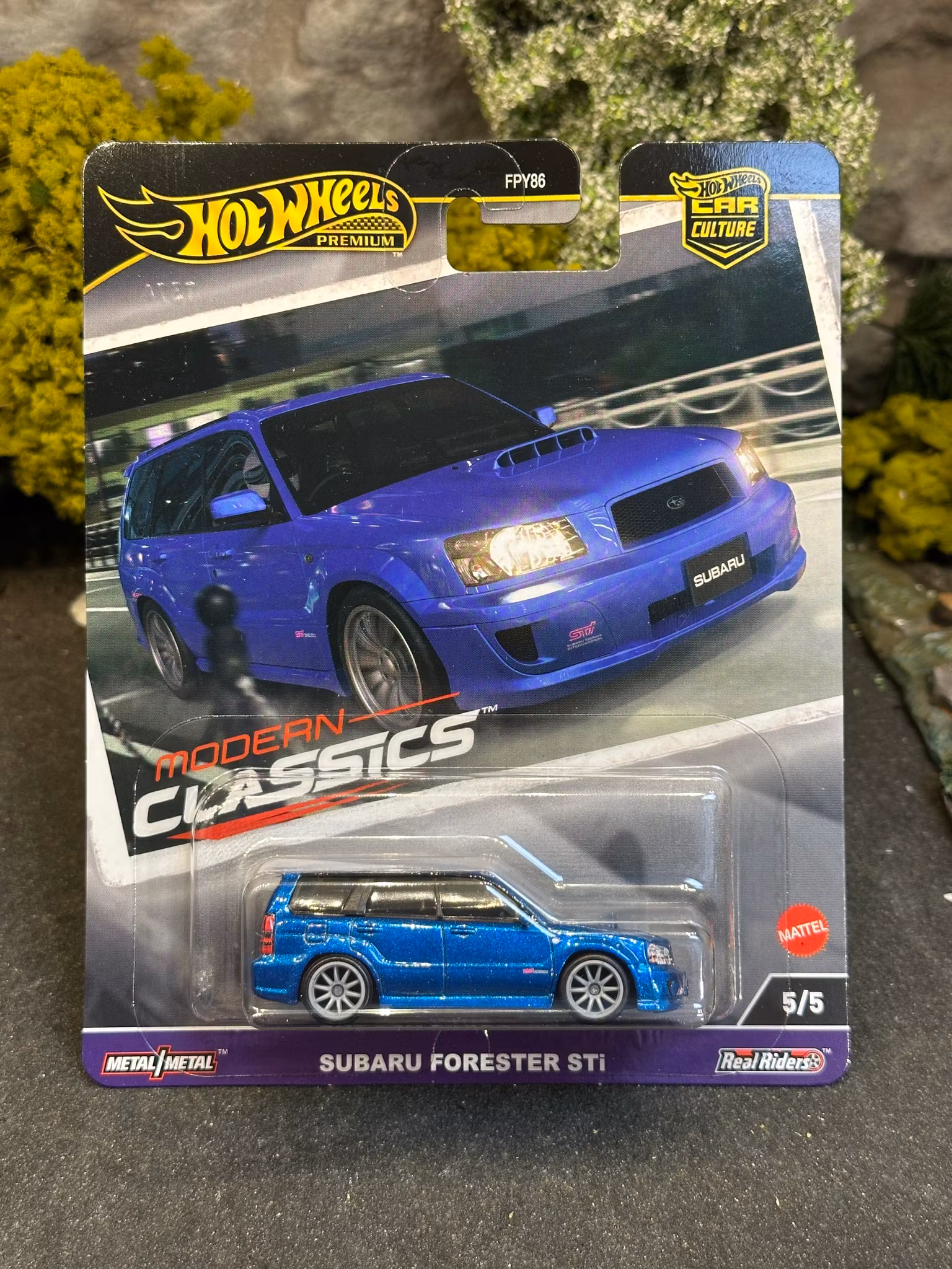 Skala 1/64 Hot Wheels Premium, Modern Classics: Subaru Forester STi - Car Culture