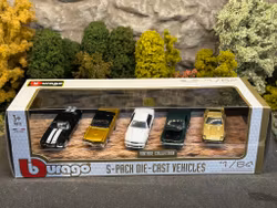 Skala 1/64 - 5-pack, Vintage collection fr Bburago